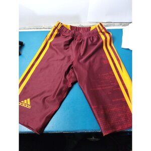 Adidas Red Yellow Energy Running Athletic Shorts Women's XS ASU Colors